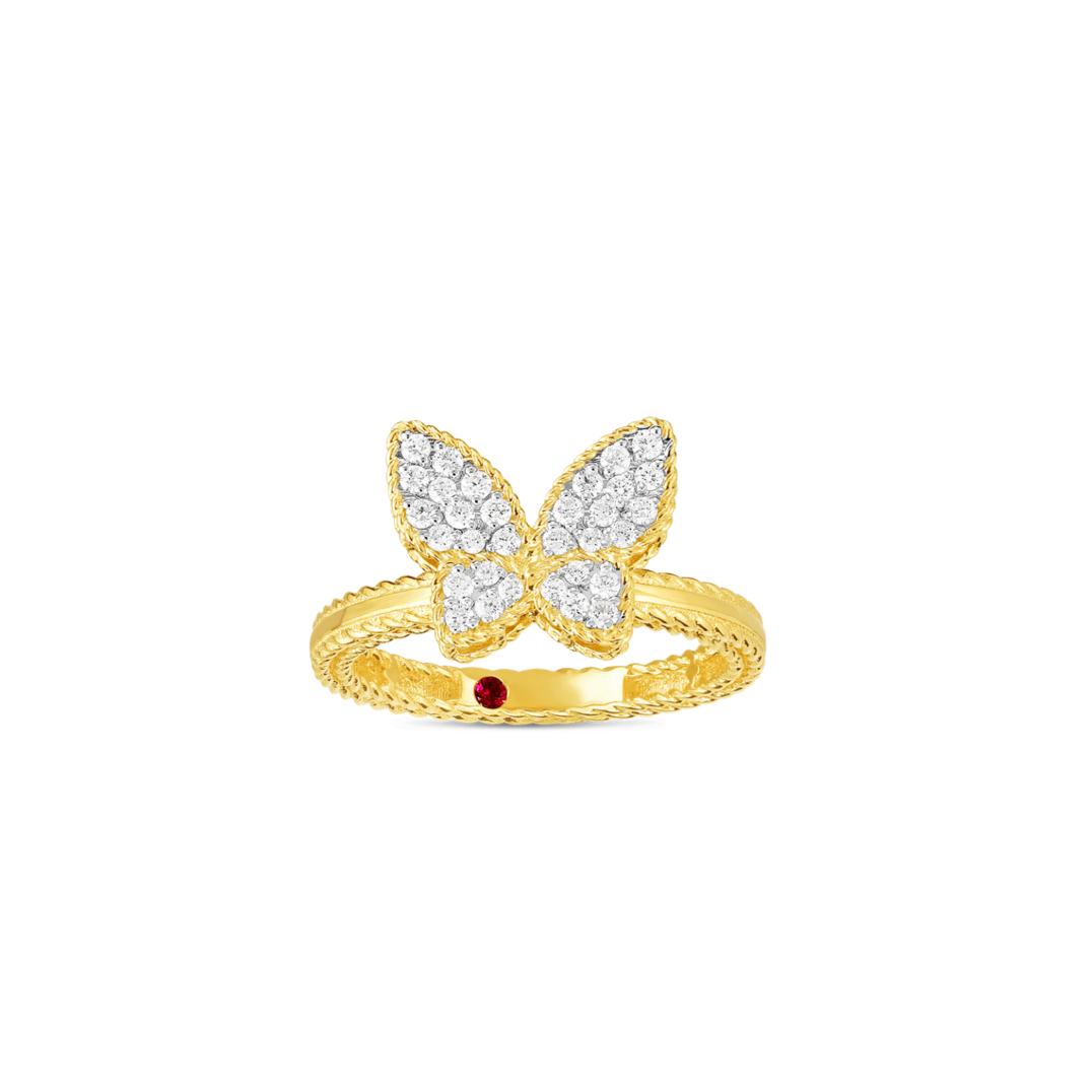 Roberto coin butterfly clearance ring